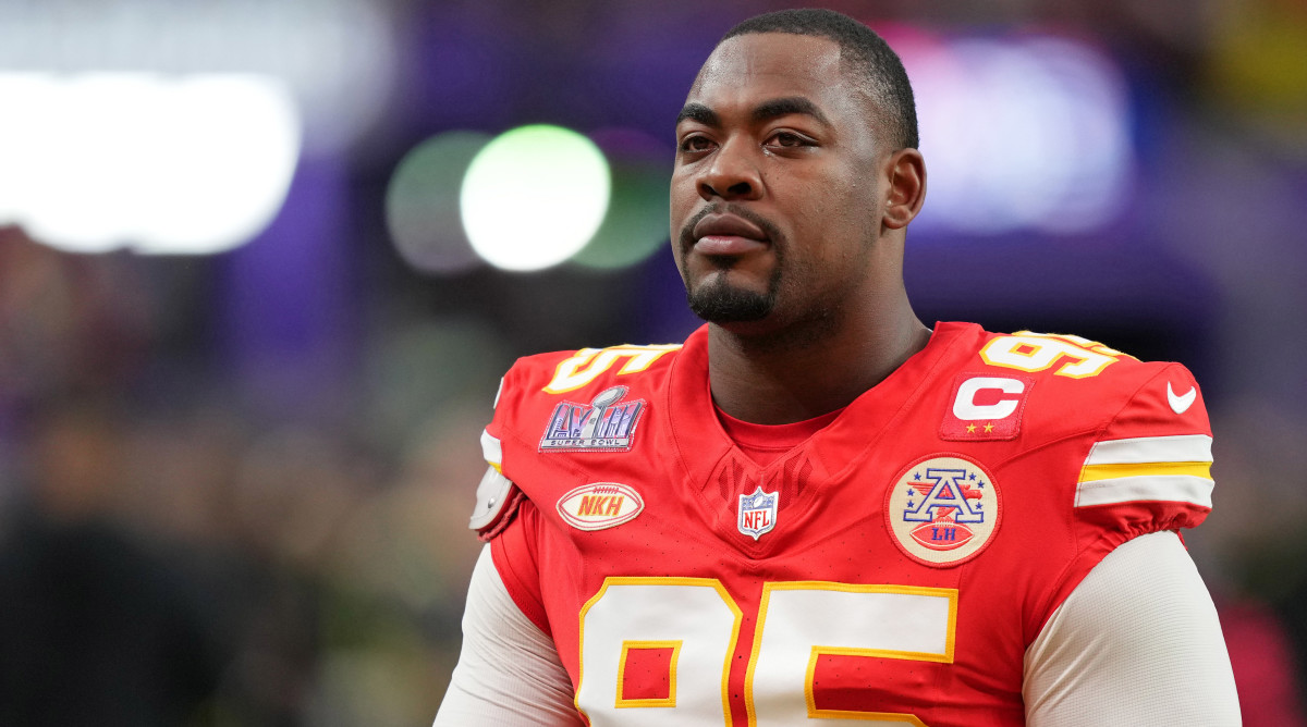 Chris Jones walks